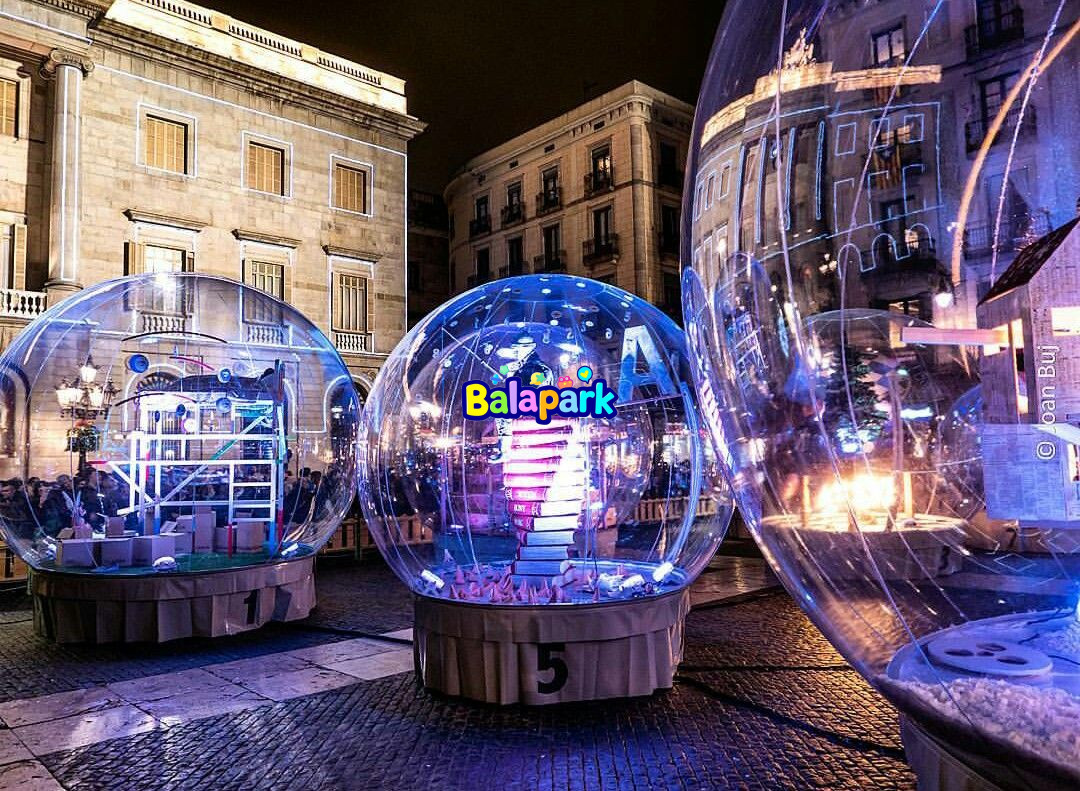 350x350 Inflatable Snow Globe