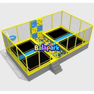 4-piece themed trampoline