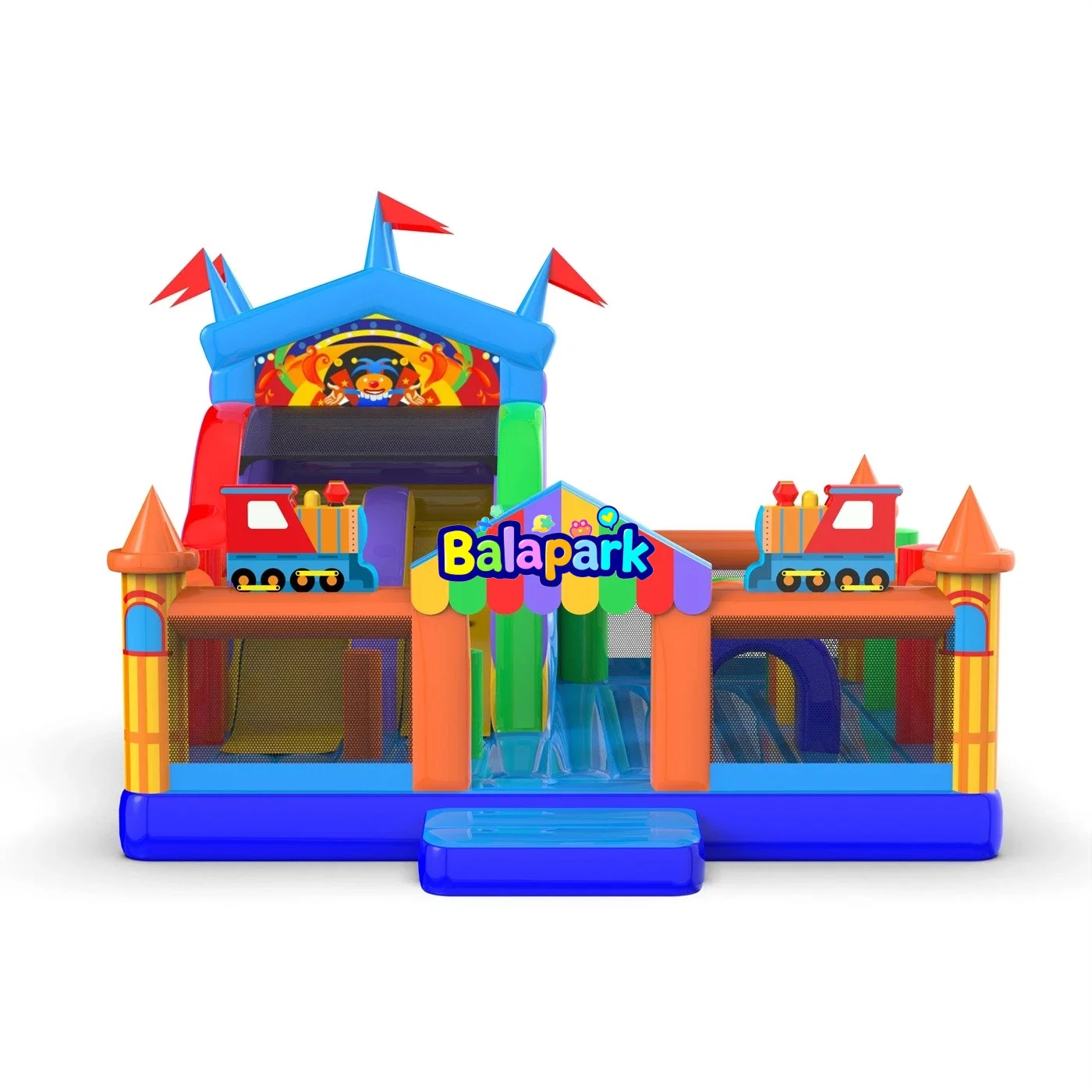 Aufblasbares Jahrmarktszelt Spielplatz (6x6x5)