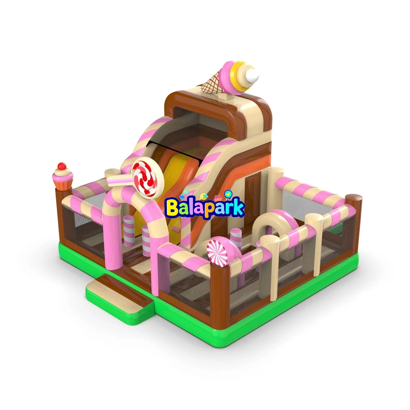 Aufblasbarer Konbo Park 6x6x5