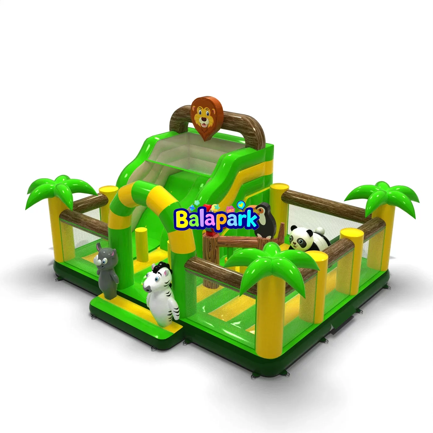 Şişme 6x6x5 Konbo Park | Şişme Oyun Parkı Orta | Şişme Park Ürünleri | Balapark