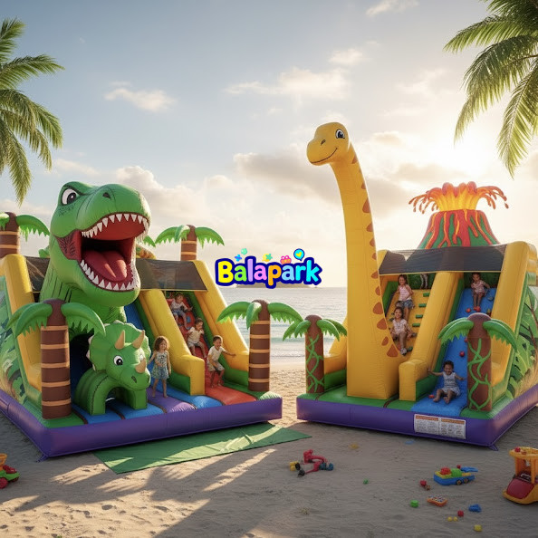 Inflatable Space Themed Playground