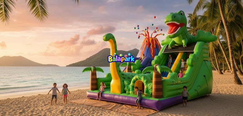 Inflatable Space Themed Playground