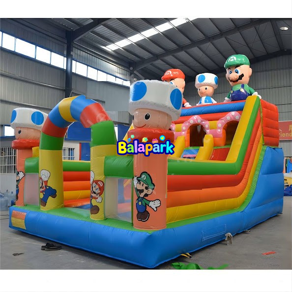 Süper Mario Oyun Parkı 2 | Şişme Oyun Parkı Orta | Şişme Park Ürünleri | Balapark