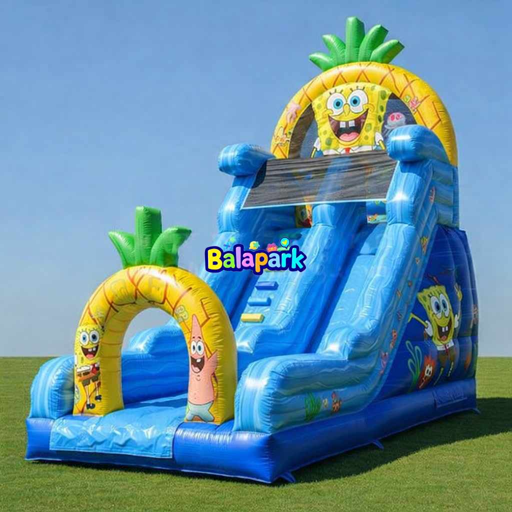 Doll-Inspired Themed Inflatable Slide