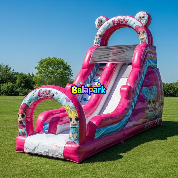 Aufblasbare Einhorn-Rutsche