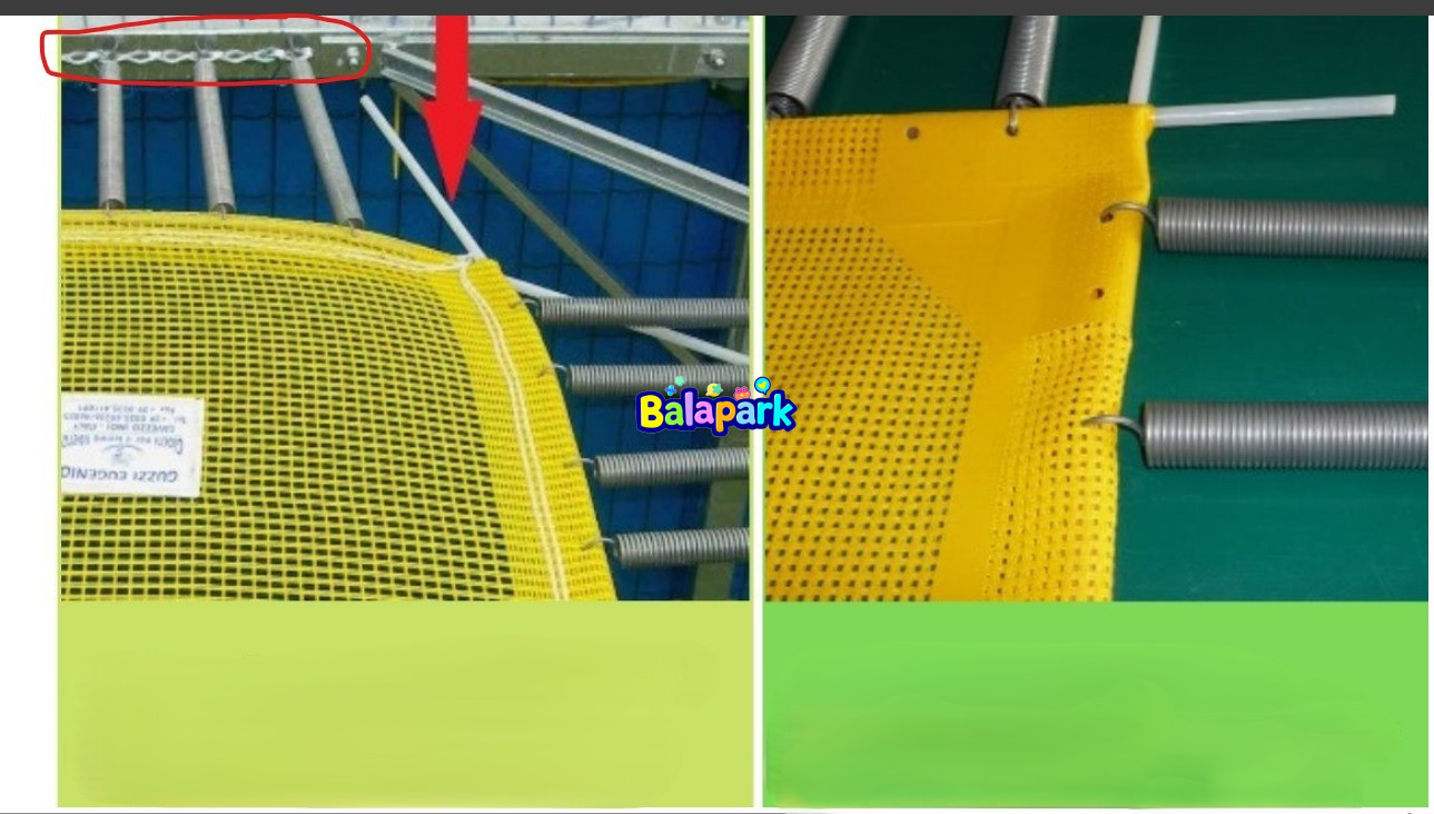 6-Piece Visually Themed Trampoline Park