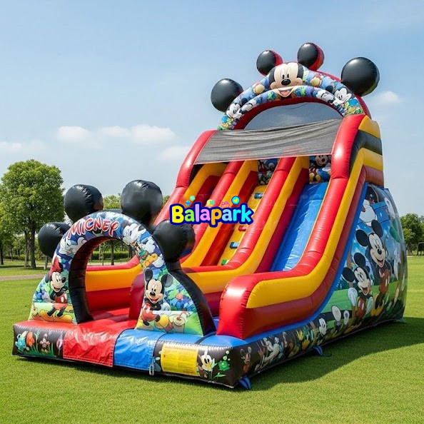 Mickey Mouse Kaydırak | Şişme Kaydırak | Şişme Park Ürünleri | Balapark