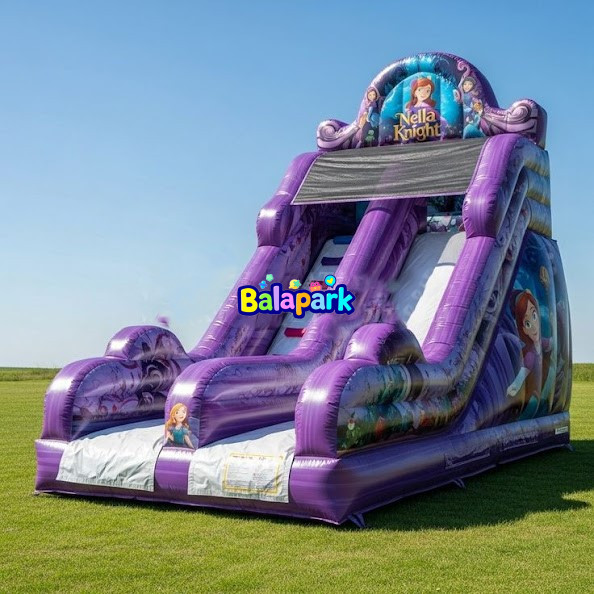 Elsa Temalı Kaydırak | Şişme Kaydırak | Şişme Park Ürünleri | Balapark