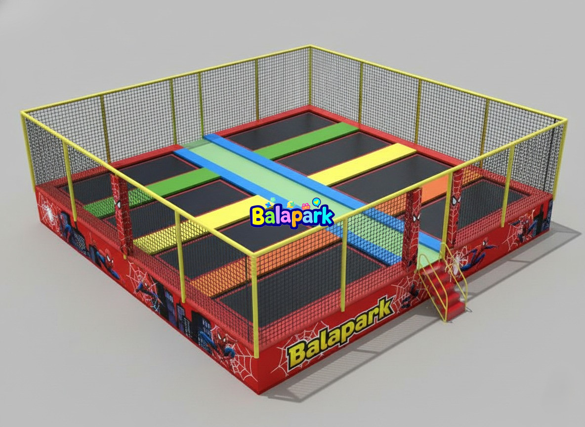 8-Piece Themed Trampoline Park