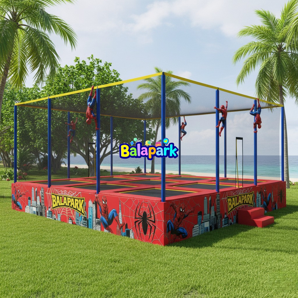 10'lu Temalı Trambolin Park | Şişme Park Ürünleri | Balapark