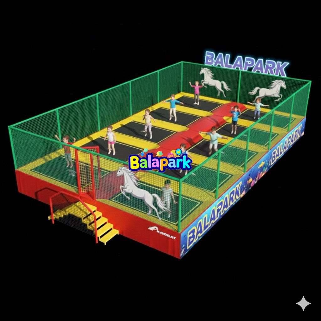 10-Piece Themed Trampoline Park