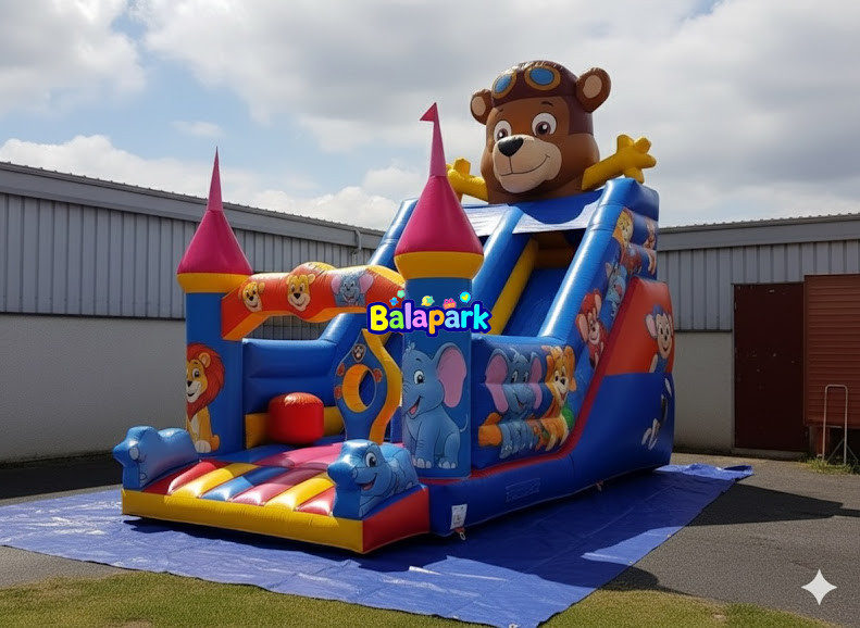 Inflatable Space Shuttle Slide