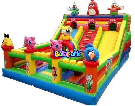 Şişme Angry Birds Oyun Parkı | Şişme Oyun Parkı Orta | Şişme Park Ürünleri | Balapark
