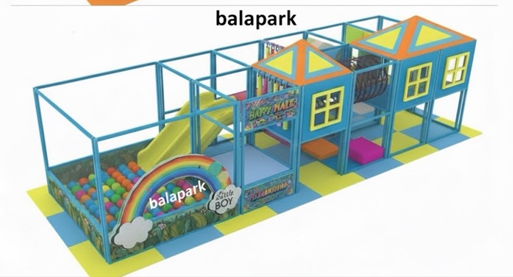 8x2x2.5 Top Havuz Kaydıraklı | Top Havuzu | Şişme Park Ürünleri | Balapark