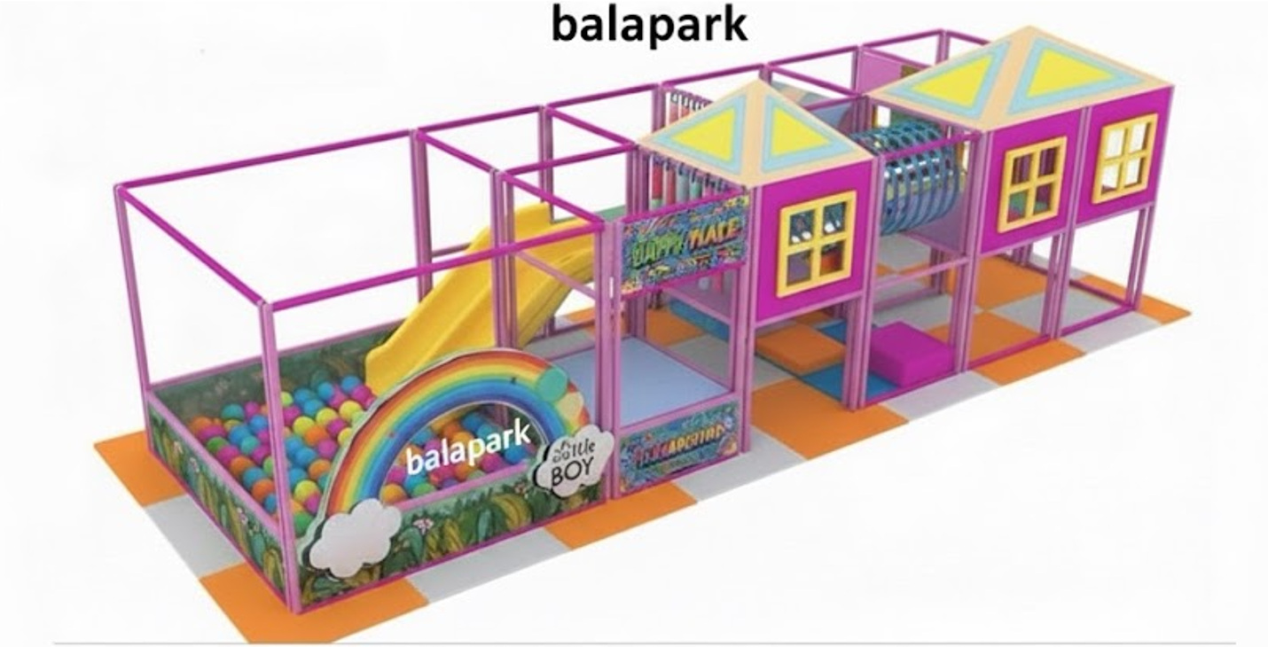 8x2x2.5 Top Havuz Kaydıraklı