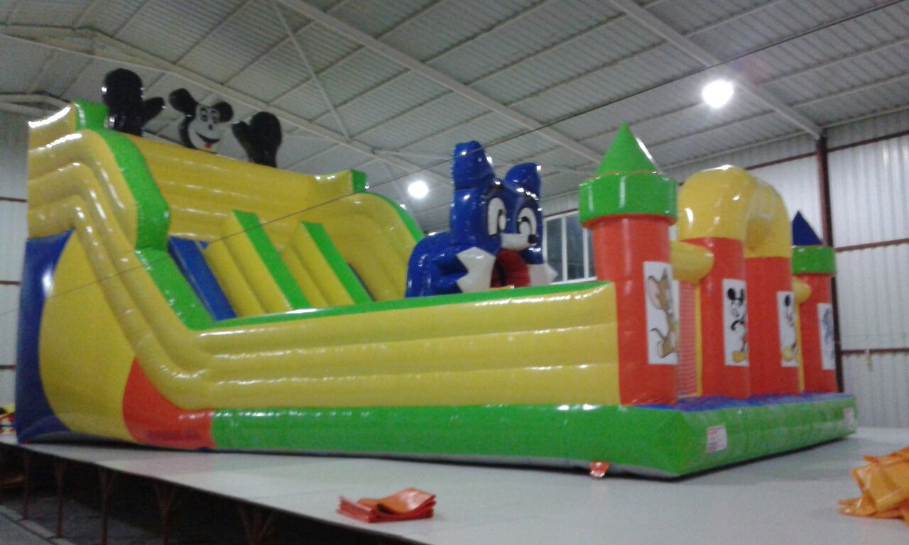 Monkey Şişme Oyun Parkı 10x5 | Şişme Oyun Parkı Orta | Şişme Park Ürünleri | Balapark