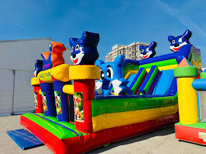 Mavi Kedi Şişme Oyun Parkı