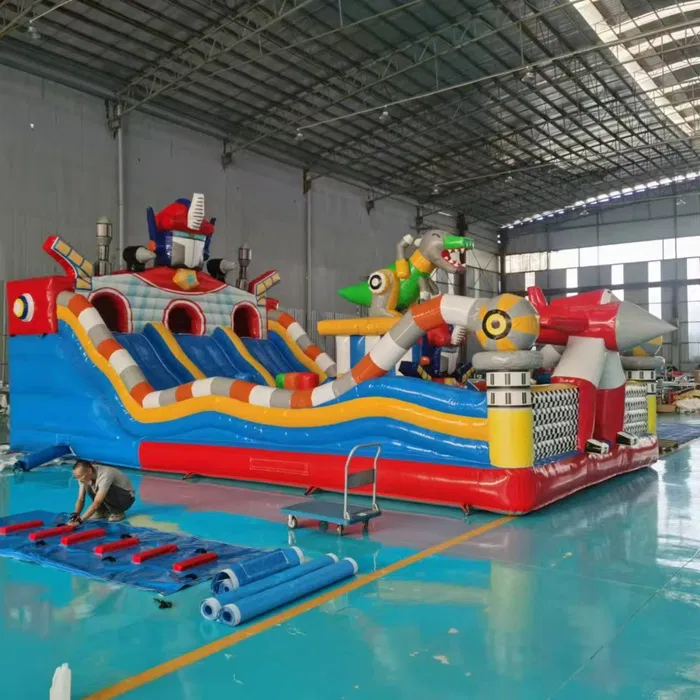 Riesen-Robotik Hüpfpark