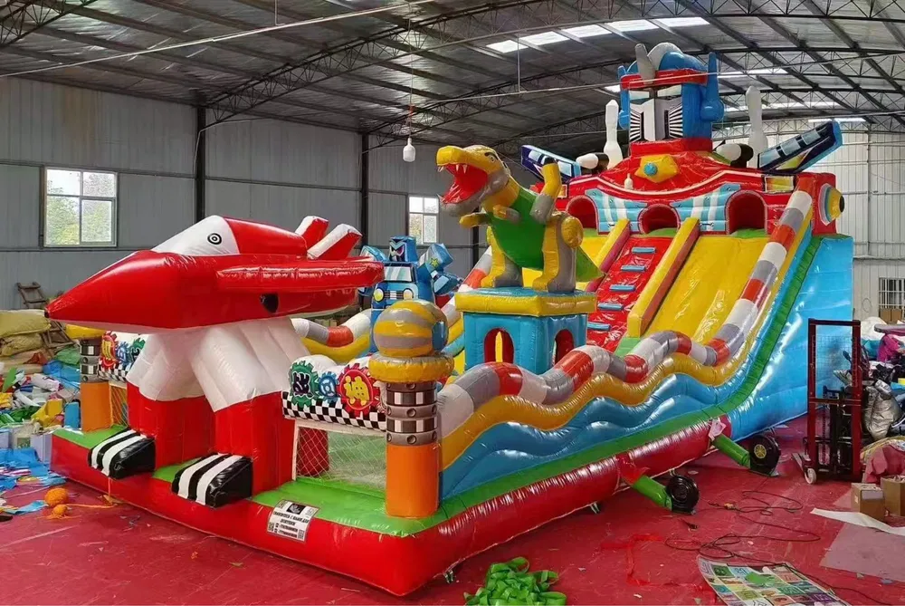 Robotik Hüpfpark 12×6×7