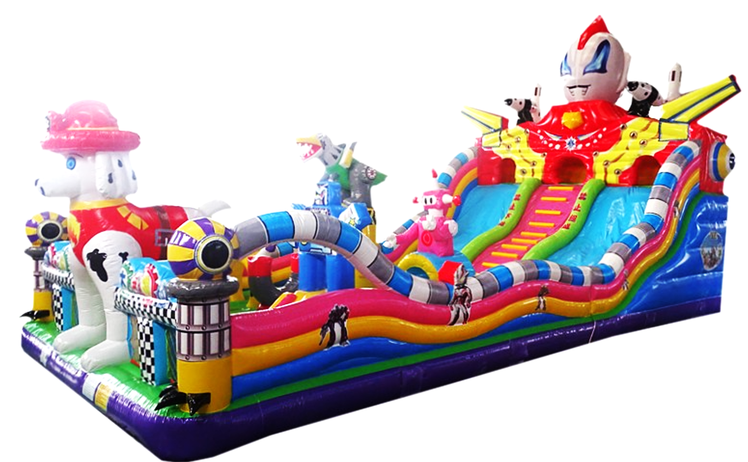 Riesiger Hund-Hüpfpark 16×8×7