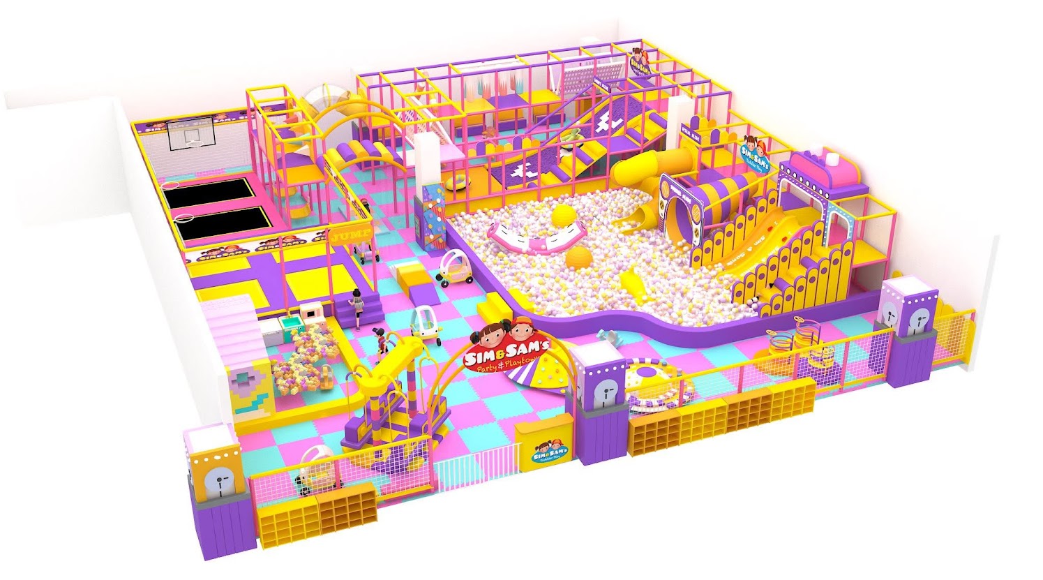 Soft Play Dev Top Havuzu | Dev Top Havuzları | Şişme Park Ürünleri | Balapark