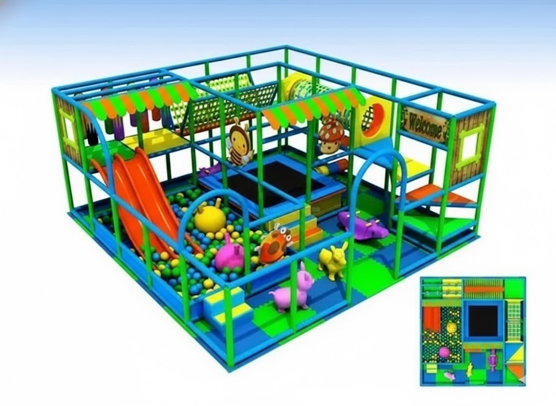 Soft Play 5x5 | İç Mekan Oyun Parkları | Şişme Park Ürünleri | Balapark