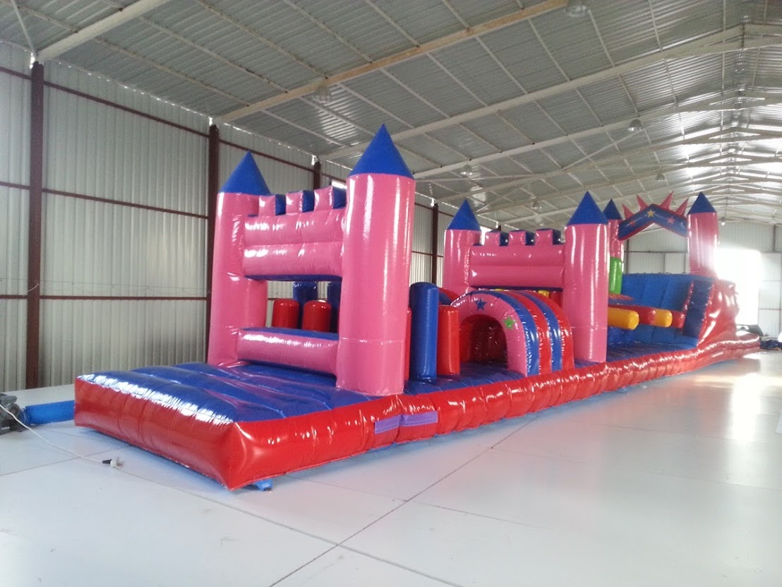 Inflatable Castle Pool Game 14x3x4