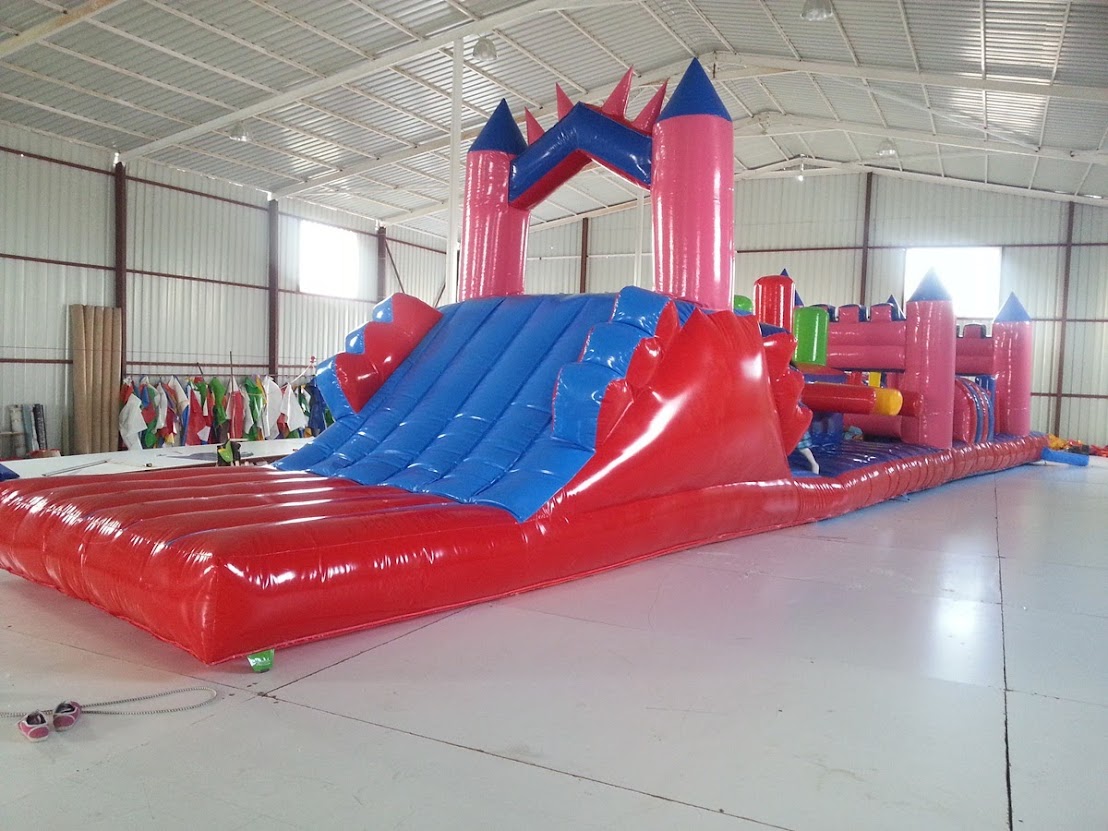 Inflatable Castle Pool Game 14x3x4