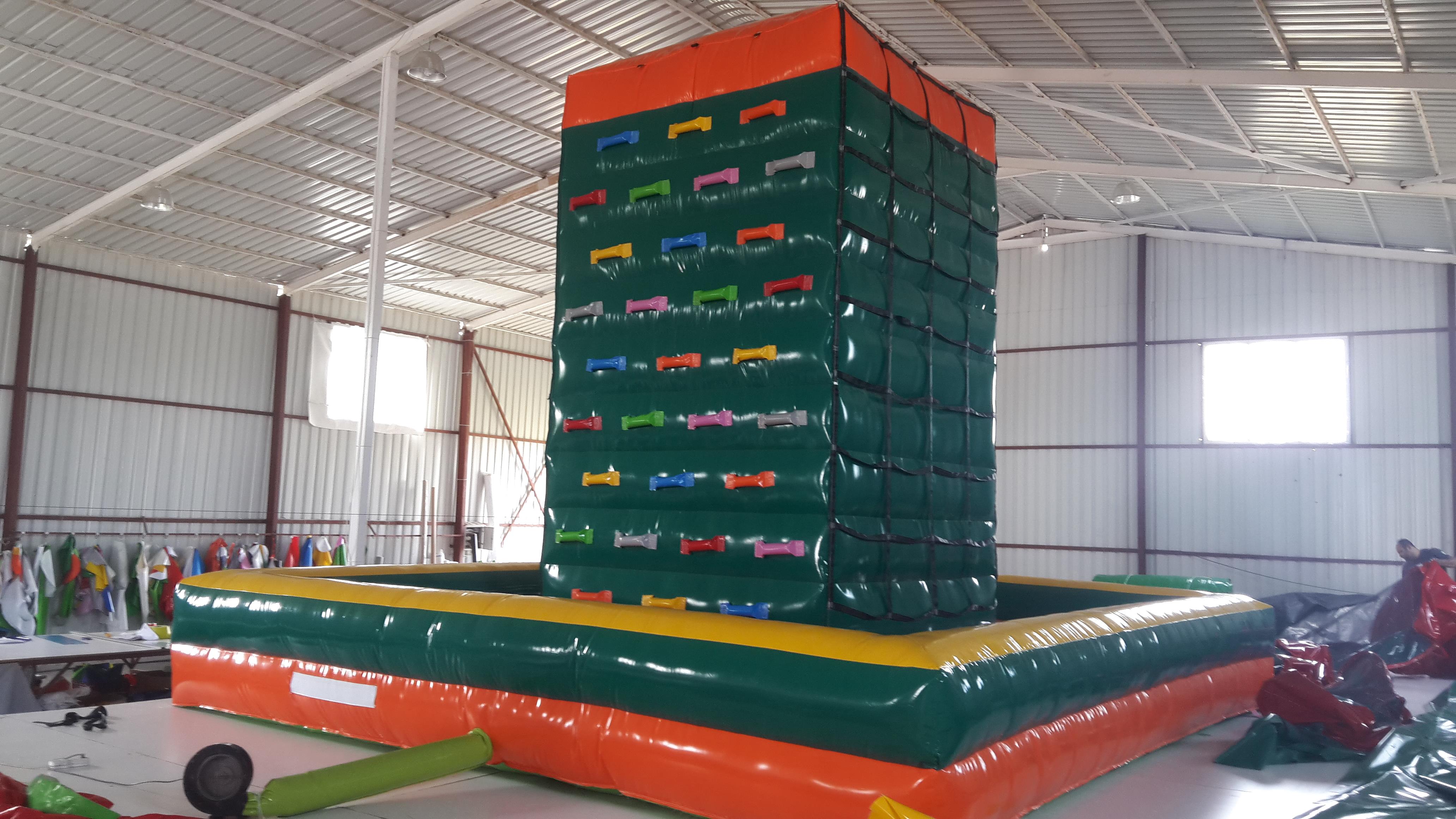 Şişme Kare Tırmanma Duvarı 6x6 | Şişme İnteraktif Oyuncaklar | Şişme Park Ürünleri | Balapark