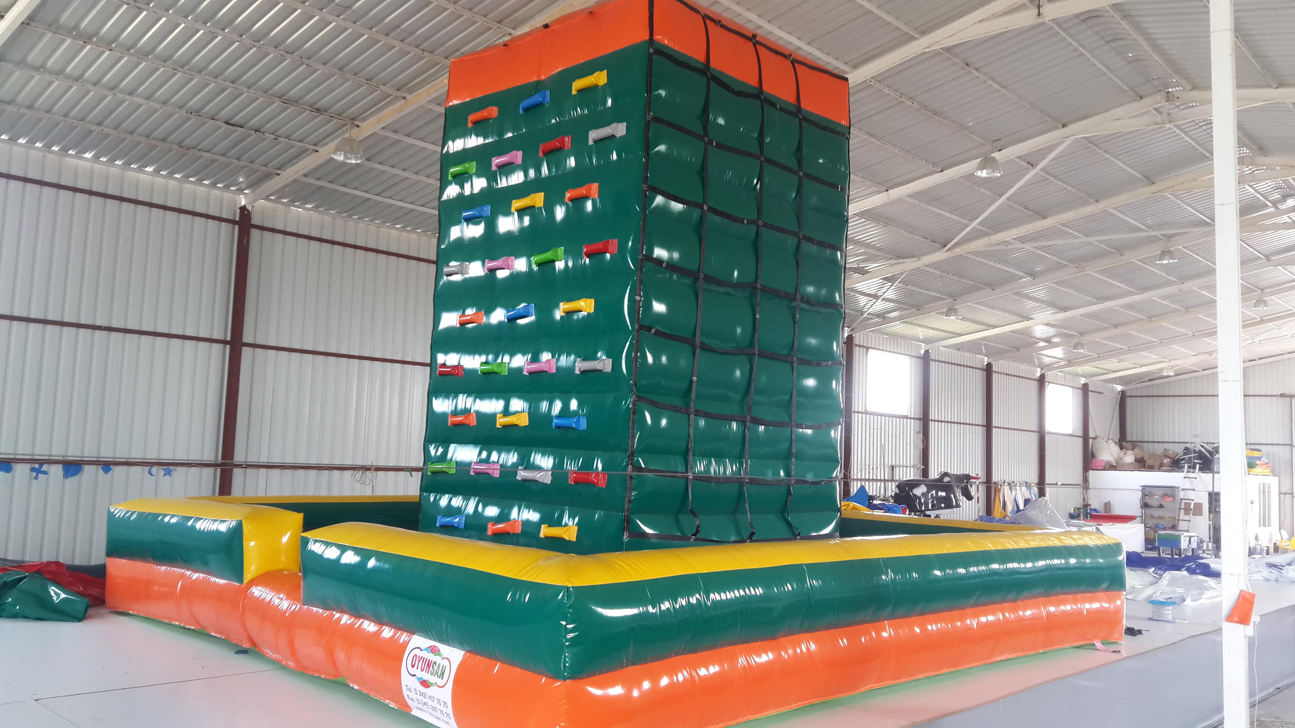 Inflatable Square Climbing Wall 6x6