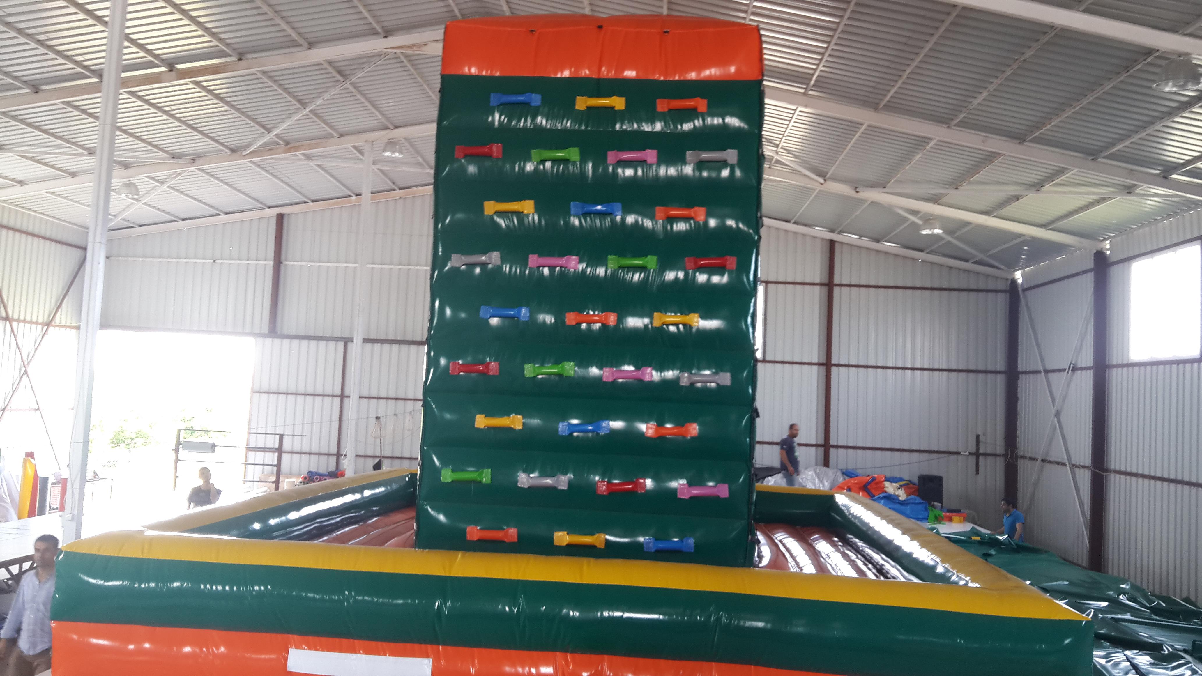 Inflatable Square Climbing Wall 6x6