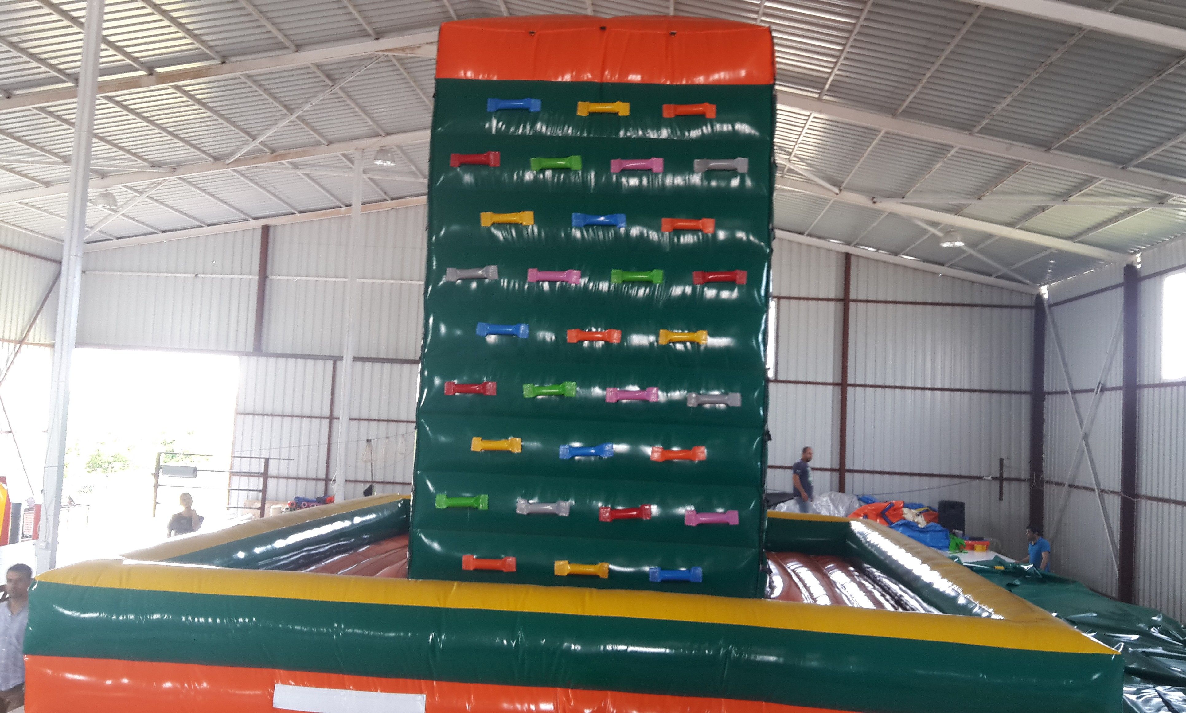 Inflatable Square Climbing Wall 6x6
