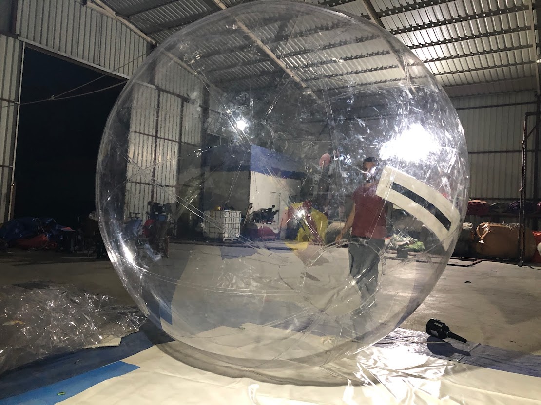 Aufblasbare Transparente Kugel 3m