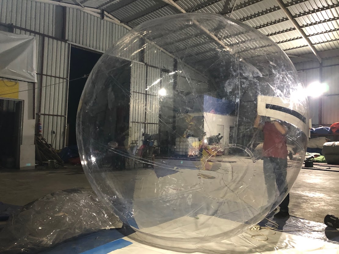 Aufblasbare Transparente Kugel 3m