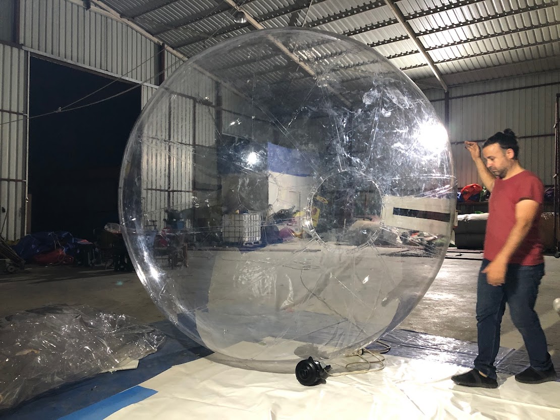 Aufblasbare Transparente Kugel 3m