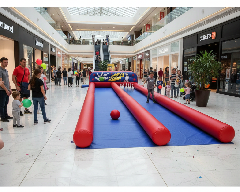 Şişme Bowling Oyunu