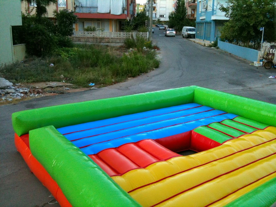 Aufblasbare Rodeo-Matte