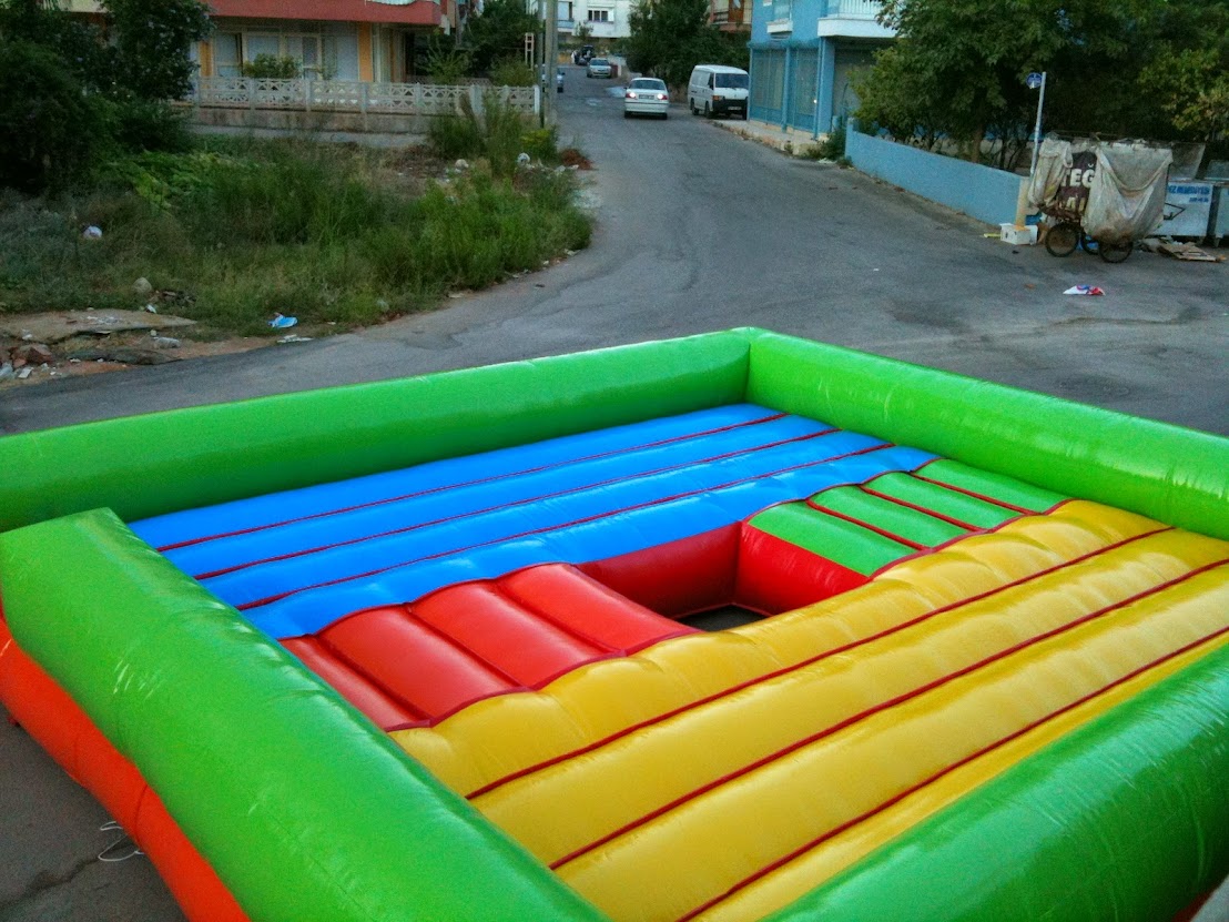 Aufblasbare Rodeo-Matte