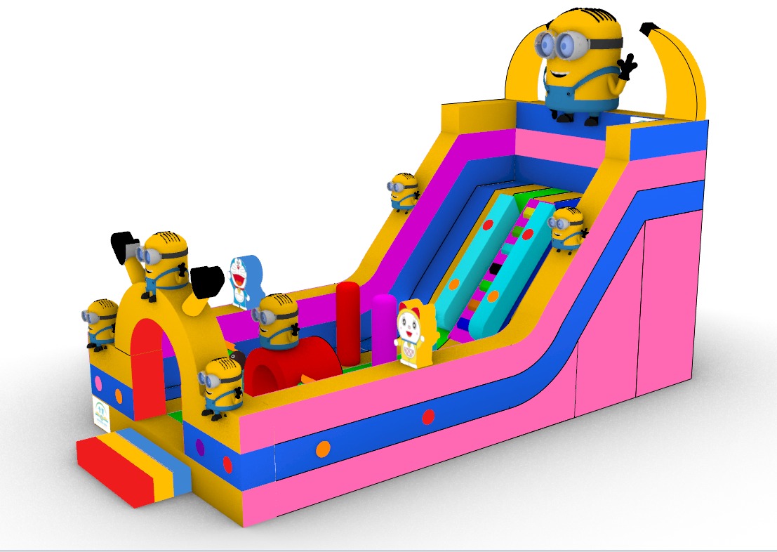 Minyon Temalı Şişme Oyun Parkı