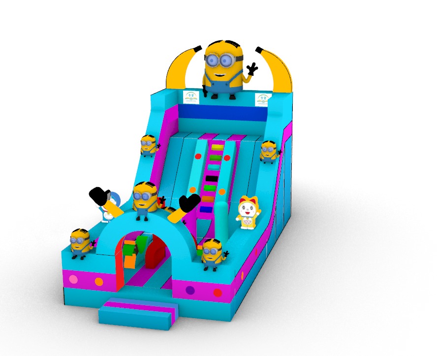 Minyon Temalı Şişme Oyun Parkı