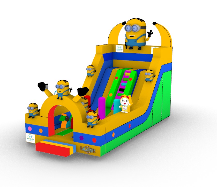 Minyon Temalı Şişme Oyun Parkı