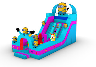 Minyon Temalı Şişme Oyun Parkı