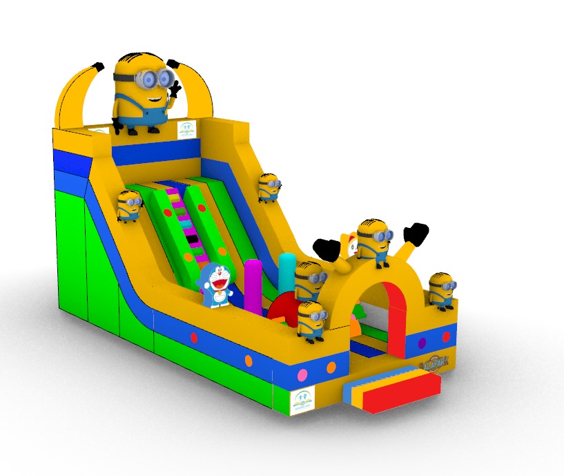 Minyon Temalı Şişme Oyun Parkı