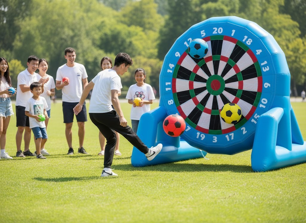 Şişme Dev Dart Siboplu