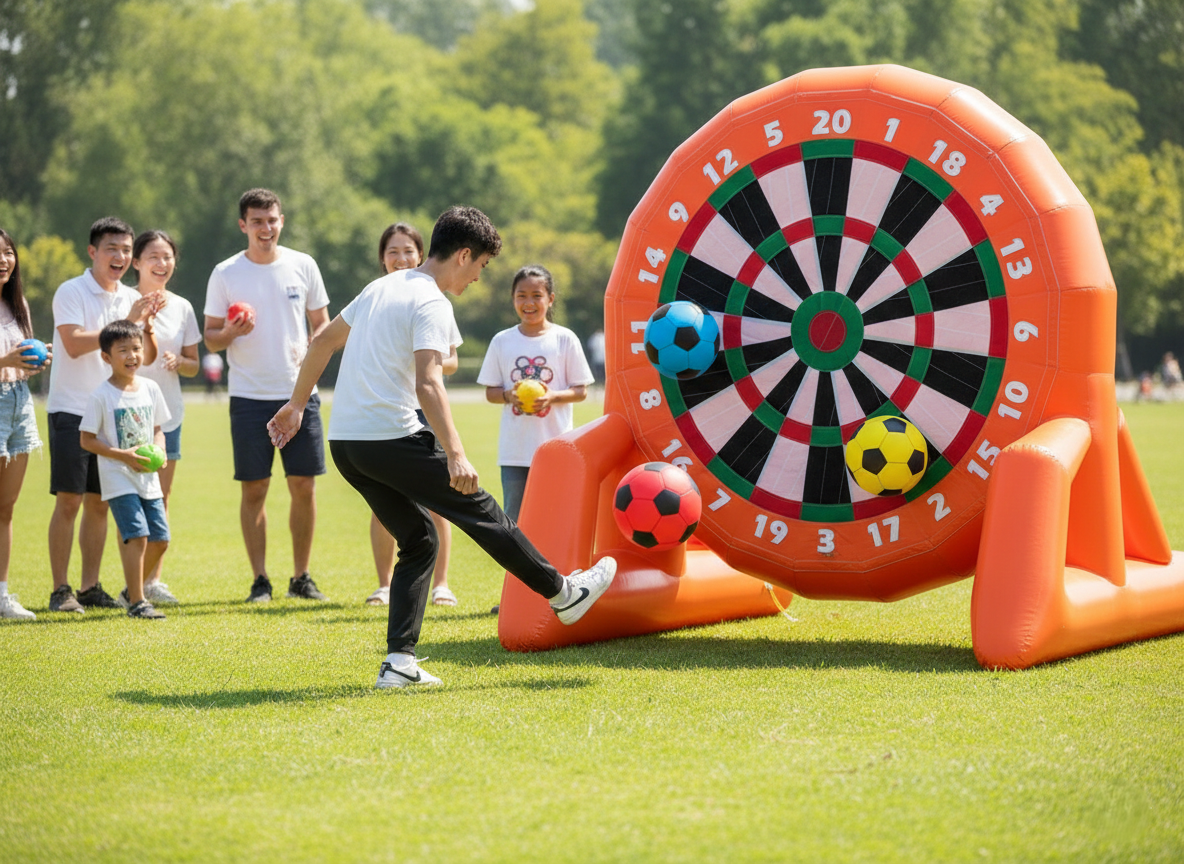 Şişme Dev Dart Siboplu | Şişme İnteraktif Oyuncaklar | Şişme Park Ürünleri | Balapark