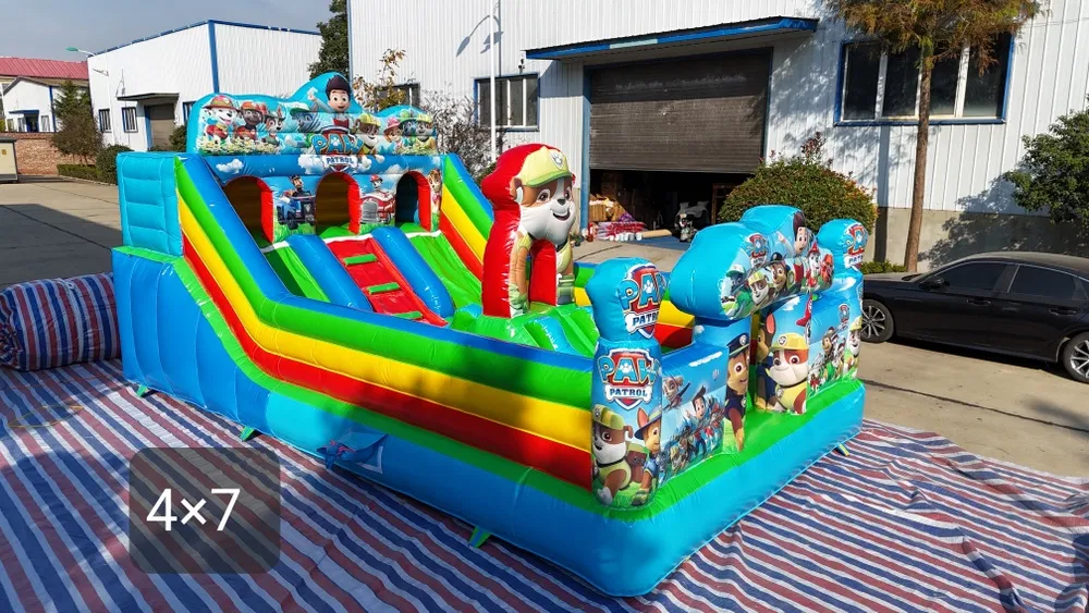 Sünger Bob Temalı Şişme Oyun Parkı