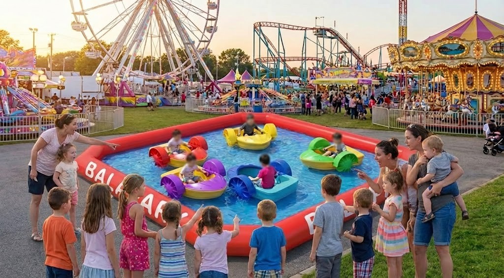 Rectangular Inflatable Pool 8x8