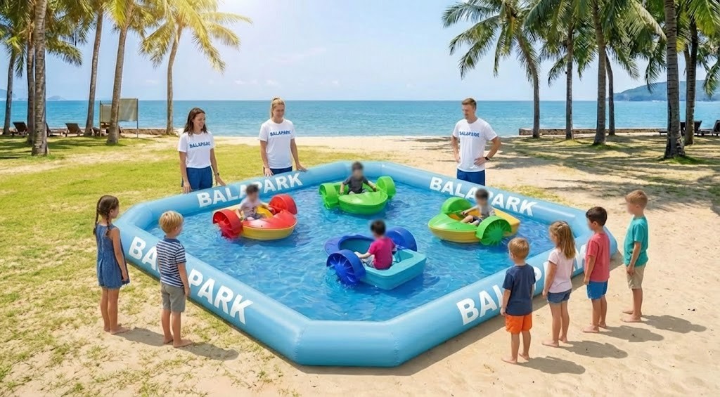 Rectangular Inflatable Pool 8x8