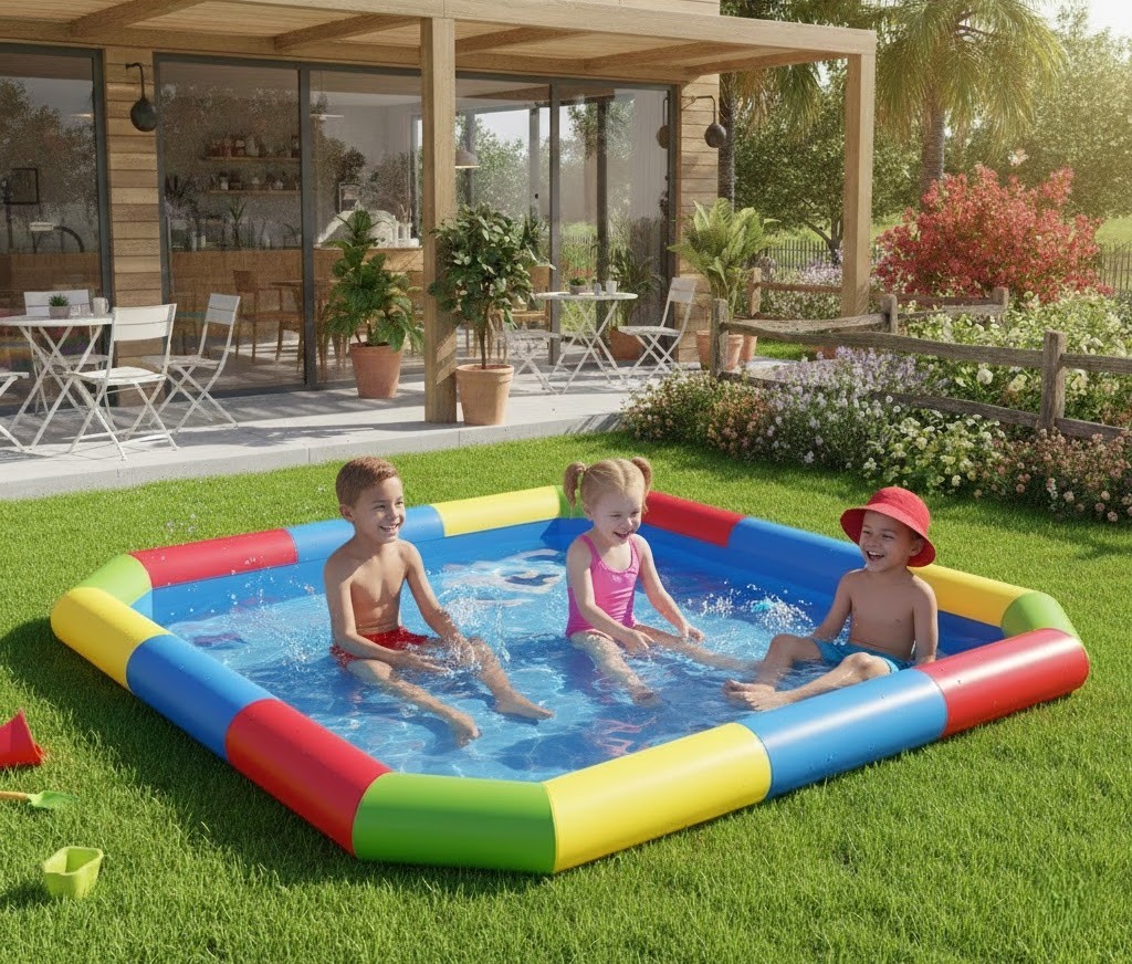 Inflatable Pool 8x8